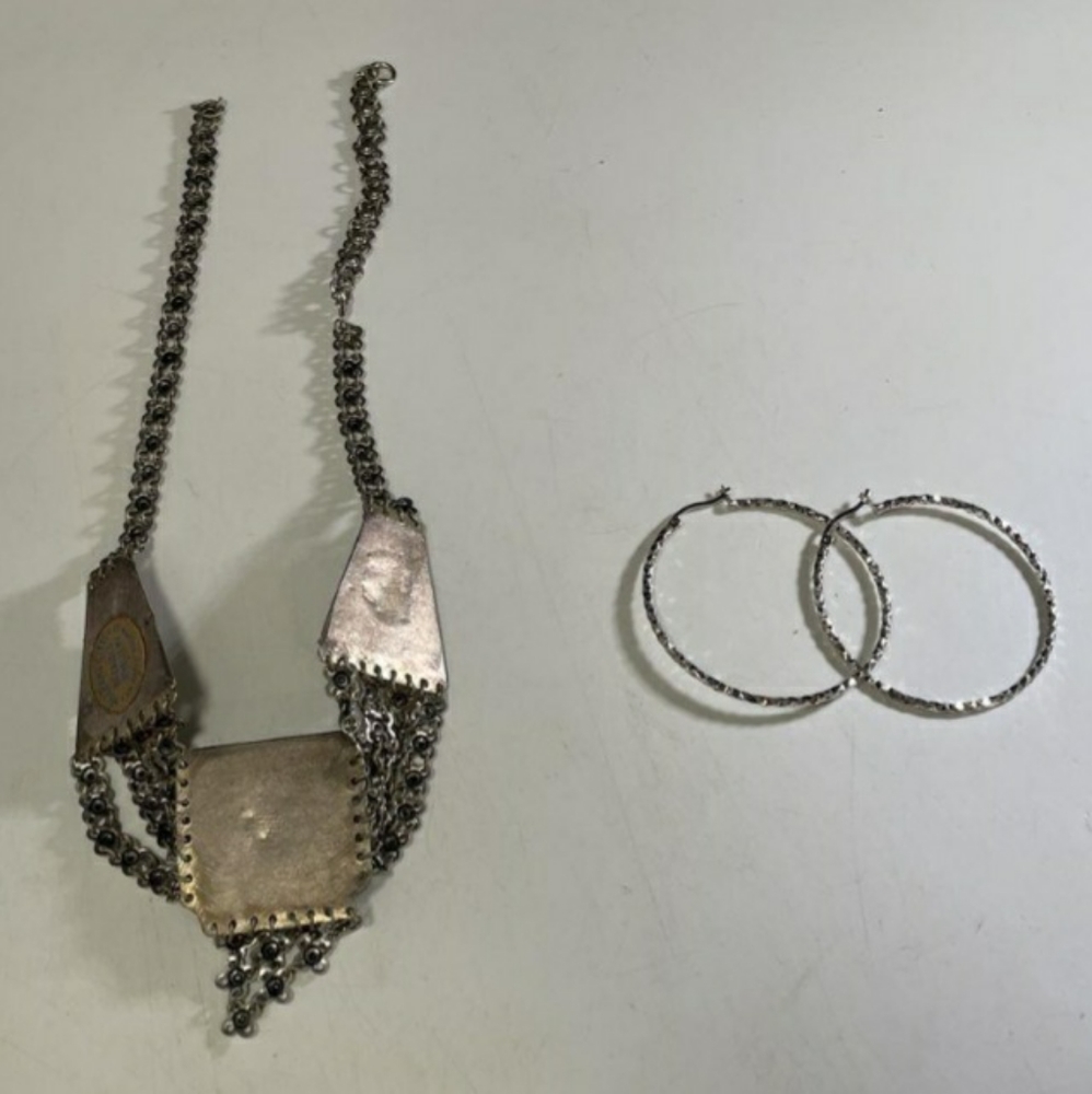 Sterling Silver Middle Eastern Statement Chandeli… - image 6